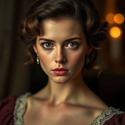 Photo de profil d'Élise Moreau, interprétant la courtisane Camille Roussel